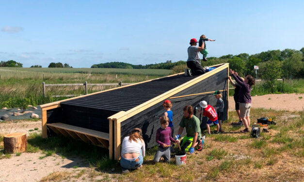 Nyt Skjoldunge-shelter ved Kisserup